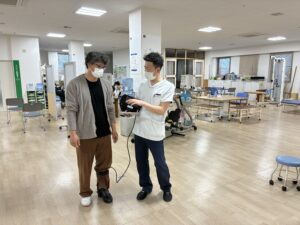 機器展示会の写真